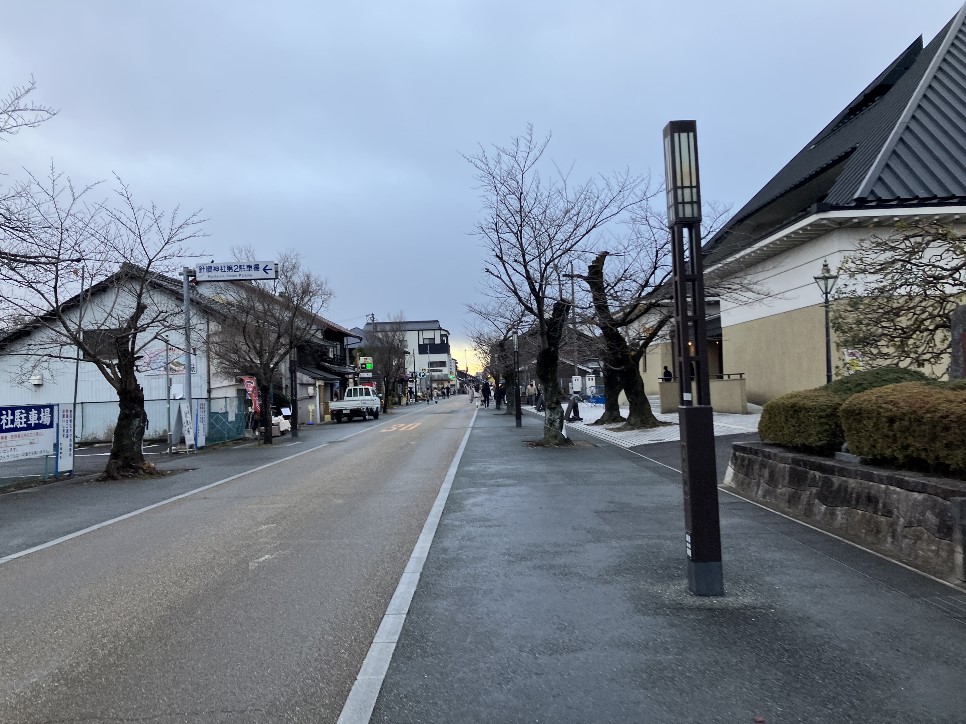 犬山城までの通り