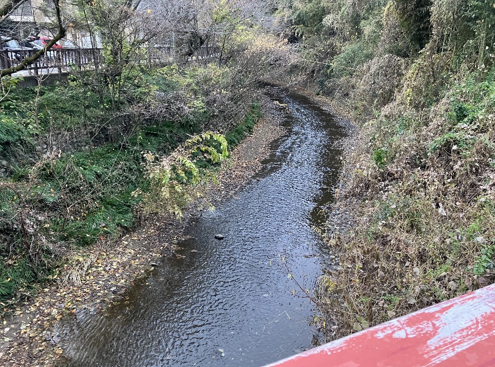 犬山城付近に流れる川