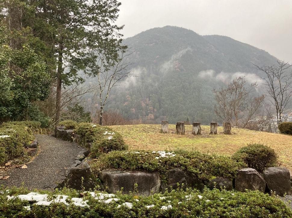 歳時記の森：展望休憩室からの景色