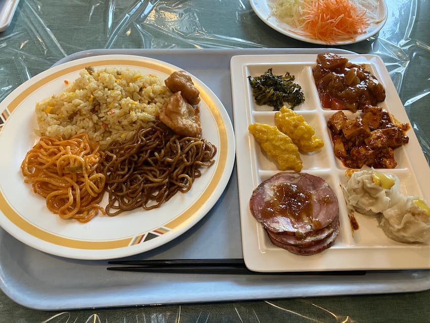 甲斐リゾートホテルバイキング主食