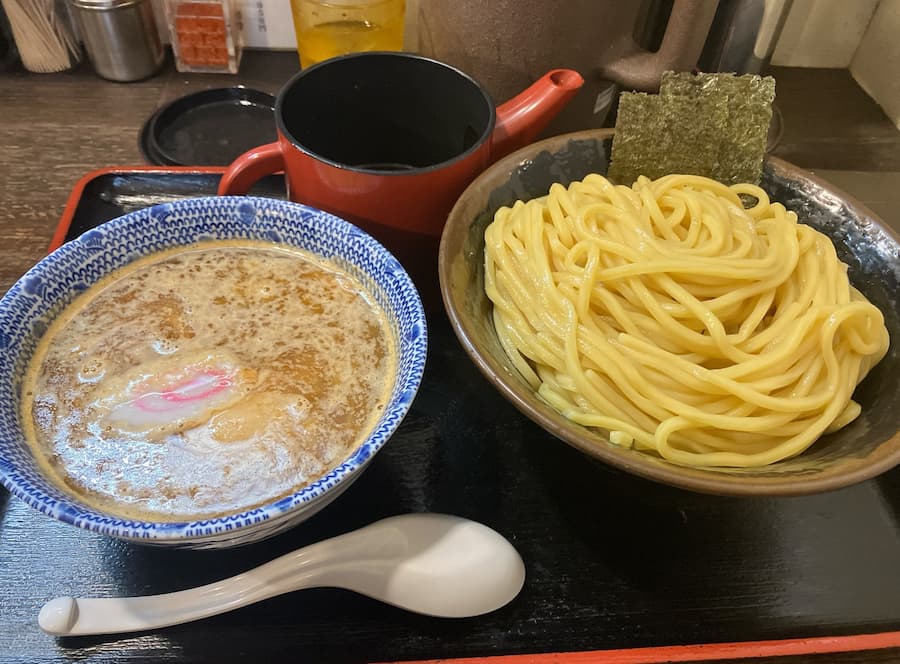 めん屋 桔梗：つけ麵(特)
