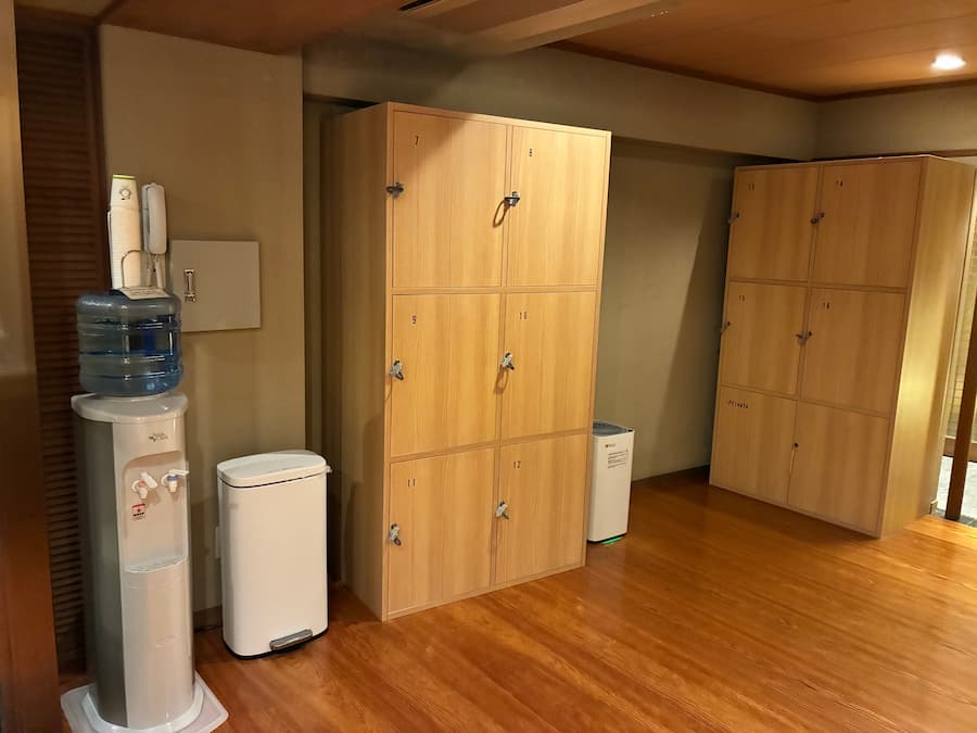 湯河原大野屋旅館：脱衣所