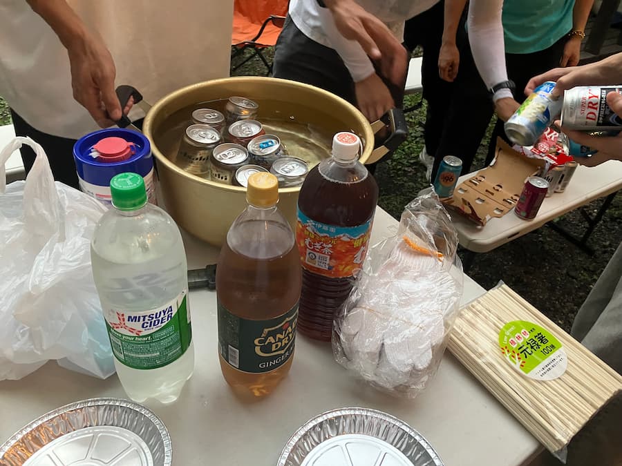 北軽井沢ピックルボール山荘ラリー 飲料一覧