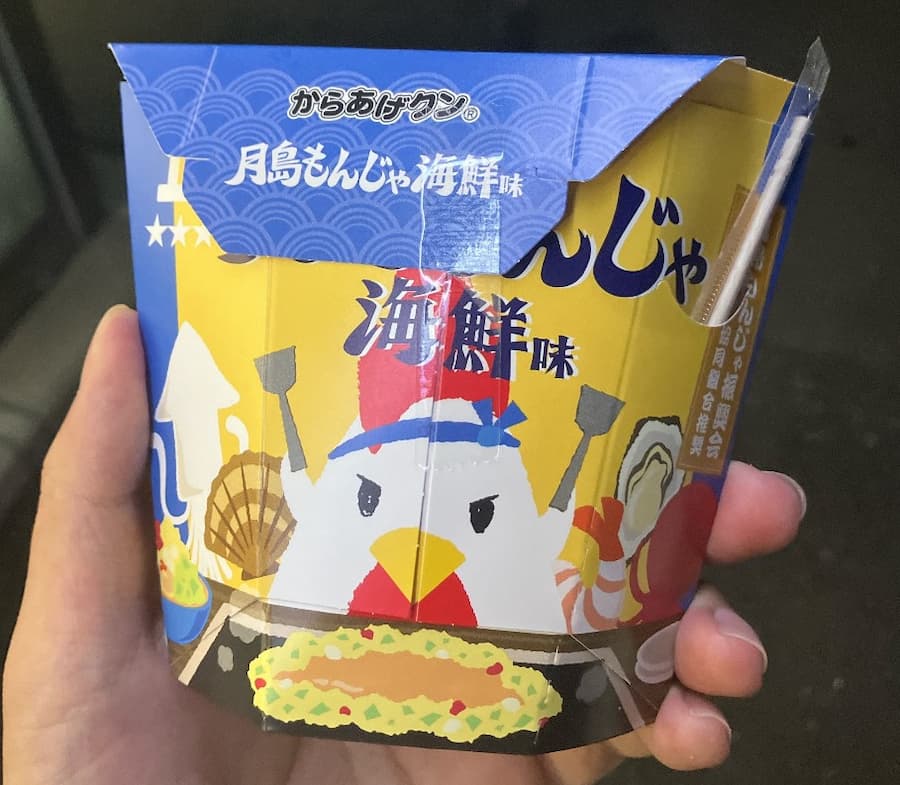 からあげクン：月島もんじゃ海鮮味