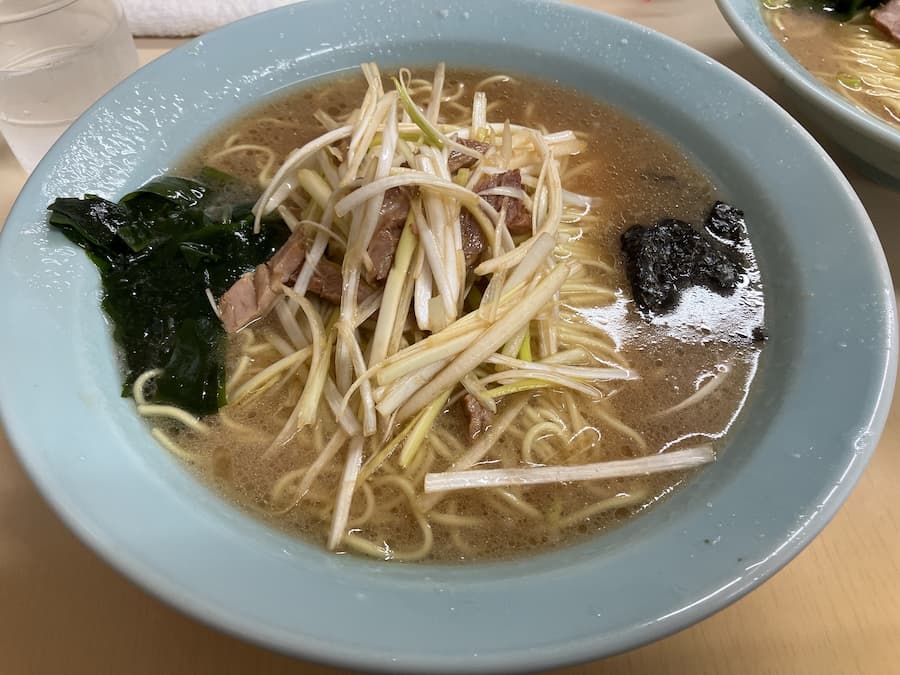ラーメンショップ沼目店：ネギラーメン