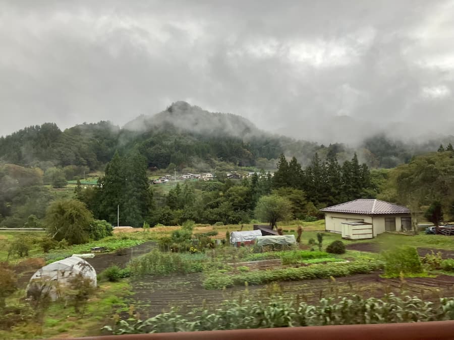 群馬県長野原町の景色