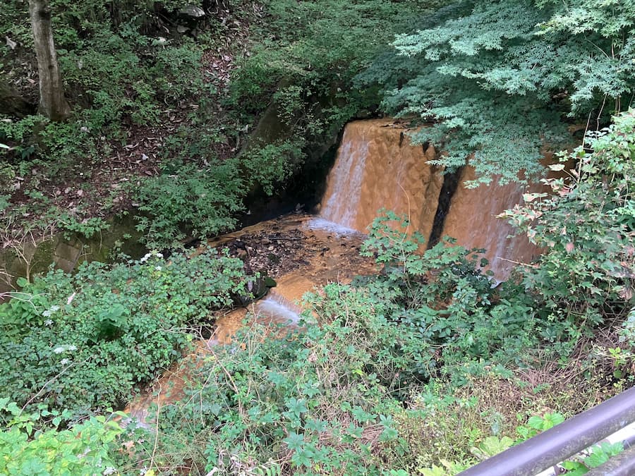 伊香保 茶色い川１