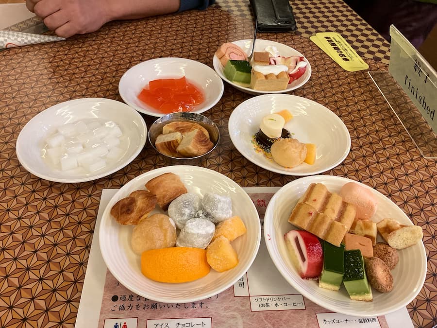 天成園:デザート