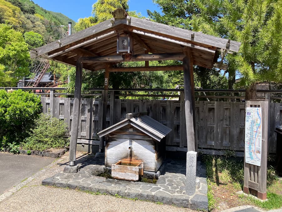 奈良井宿：水飲み場