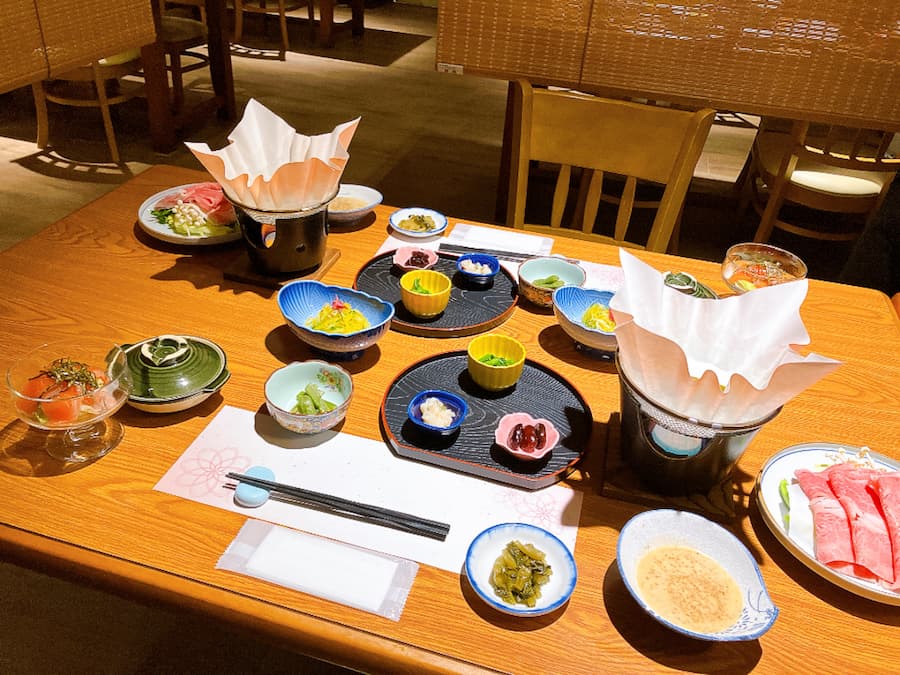 仙山乗鞍：夕食