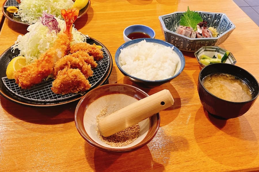 勝味庵：勝味庵定食