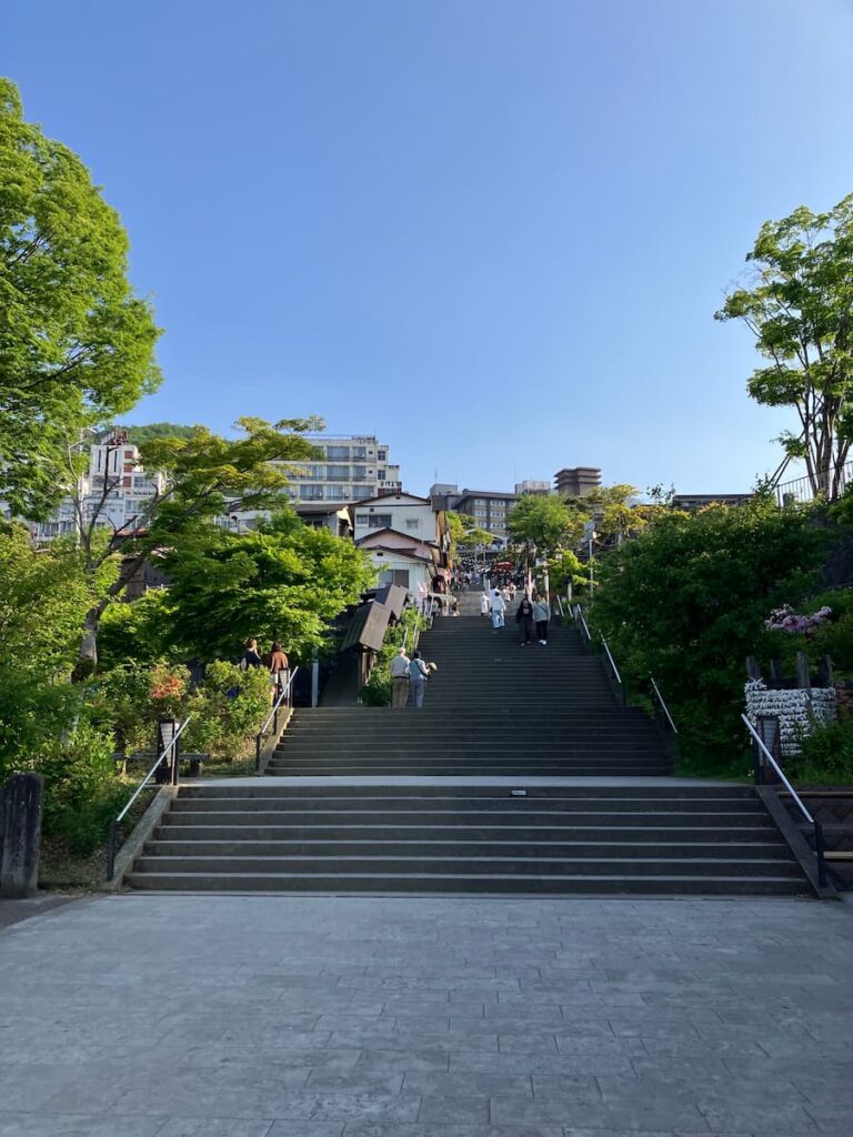 長野旅行2026_365段の階段入口