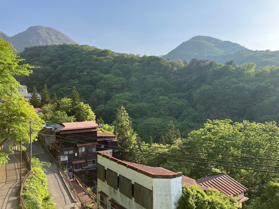 長野旅行2026_365段の階段道中の景色