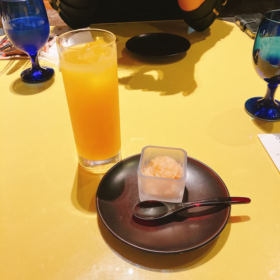 松本楼洋風旅館 ぴのん：口直し
